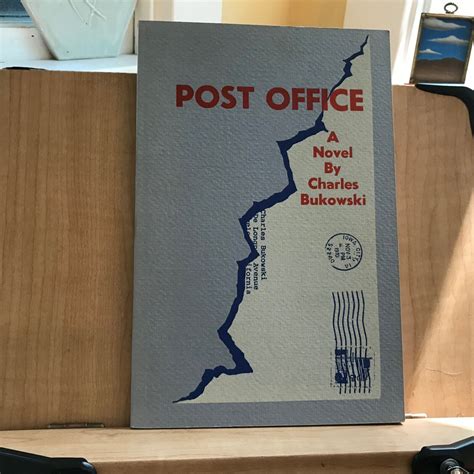 Post Office A Novel By Bukowski Charles Good Soft Cover 1971 1st Edition Signed By Author