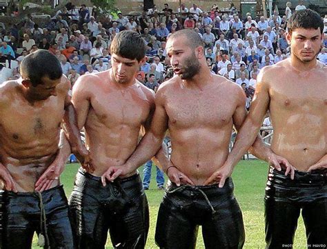 Turkish Oil Wrestler Naked XXX Sex Images