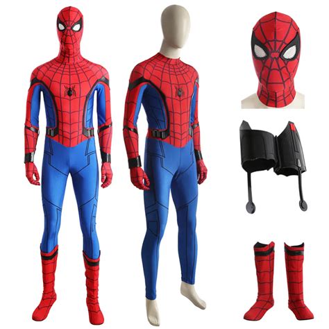 Homecoming Spider Man Cosplay Costume Peter Parker Cosplay Spideman