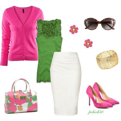 Pink And Greenlove Everything About This Outfit
