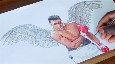 How To Draw Muhammad Ali Step By Step
