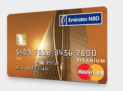Emirates nbd provides a wide range of credit card offers in dubai. Emirates NBD - Titanium Credit Card