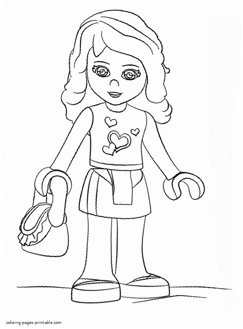 Coloring Pages For Girls Lego Friends / Coloring Lego Friends || COLORING-PAGES-PRINTABLE.COM