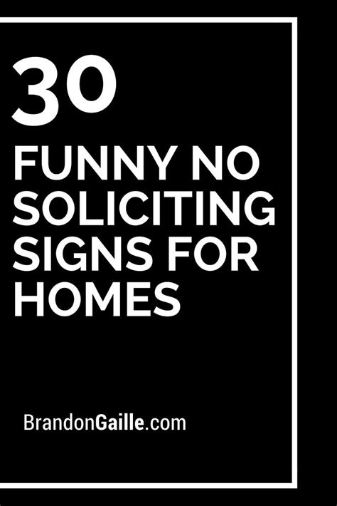 30 Funny No Soliciting Signs For Homes Funny No Soliciting Sign No