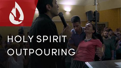 Holy Spirit Outpouring In Italy David Diga Hernandez Youtube