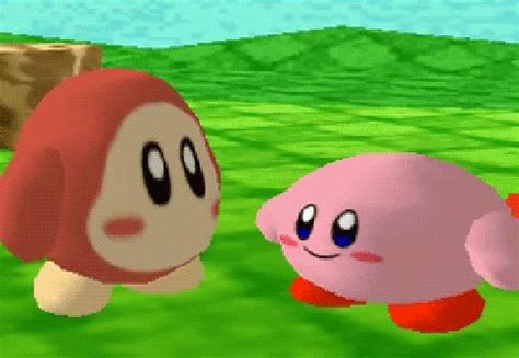 Kirby And Waddle Dee I Love Kirby 64 Kirby Nintendo Mario Bros