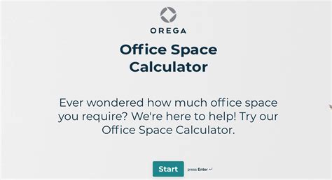 Office Space Calculator