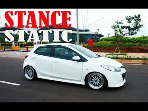 MODIFIKASI VELG MOBIL MAZDA2 STANCE I CAR VLOG INDONESIA 
