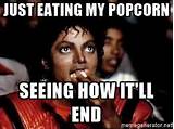 Popcorn Eating Meme Images