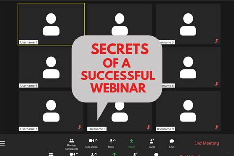 Five Secrets To A Successful Webinar Series • Career Authors