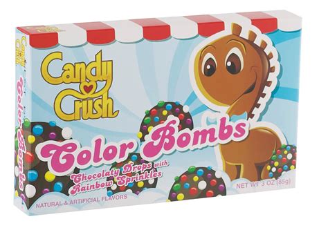 Candy Crush Color Bombs Chocolate Drops With Rainbow Sprinkles Shop