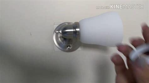 How To Install A Wall Sconce Youtube