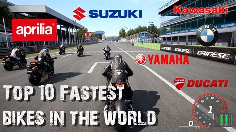 Top 10 Fastest Bikes In The World 1000cc Top Speed 300 Ride 4