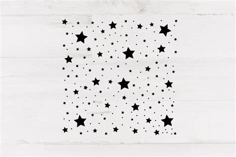 Sparkle Stars Svg Clipart Pattern Free Svgtify