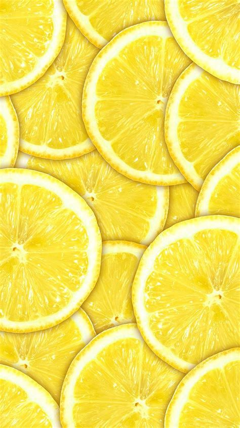 Tap And Get The Free App ⬆️ Cute Yellow Lemon Wallpaper For Iphone 6