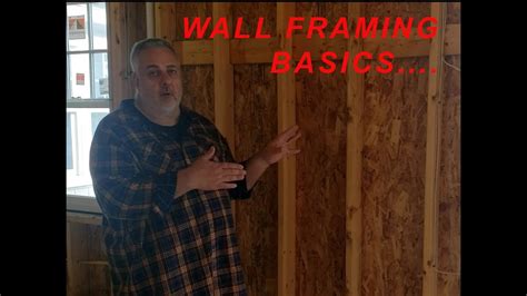 Wall Framing Basics Youtube