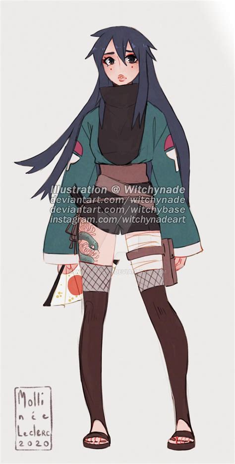 Cm120 Naruto Custom Design Oc By Witchynade On Deviantart Female