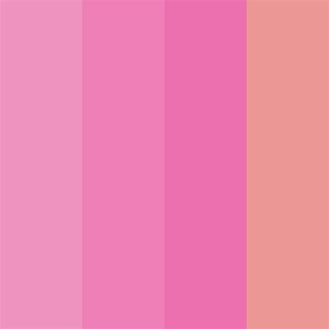 Pinky Peachy Color Palette Color Palette Color Palette Pink Color