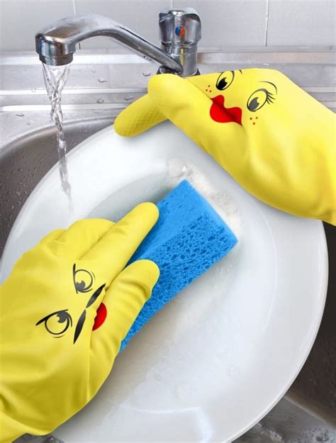 Products That Ll Make You Laugh On A Daily Basis Clean Freak Dish Gloves Cleaning Gloves