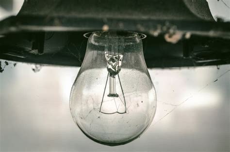 Old Aged Street Lantern Bulb Lamp Stock Photo Image Of Cobweb Aged
