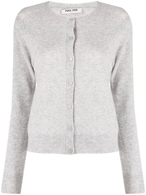Max And Moi Button Down Cashmere Cardigan Farfetch
