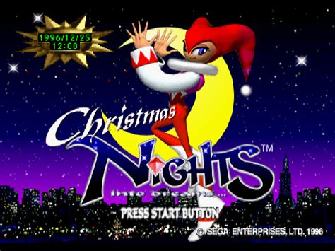 Christmas Nights Into Dreams Images Launchbox Games Database