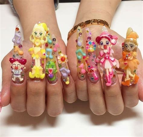 Pin By ⋆ 𝔟𝔞𝔟𝔶𝔡𝔬𝔩𝔩 On Gaмergυrl Crazy Nail Designs Funky Nail