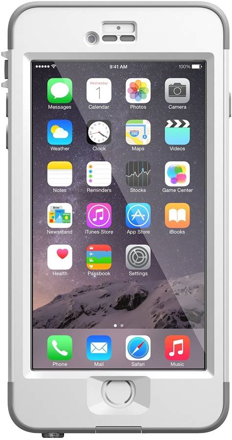 LifeProof Nüüd Case Apple iPhone 6 Plus Wit V2 iPhone 6 Plus Wit