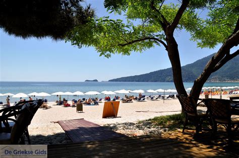 Golden Beach Thassos Urlaub In Golden Beach Griechenland