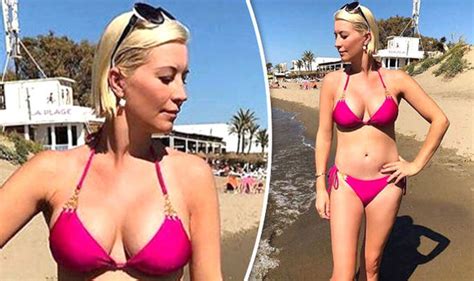 Denise Van Outen Flaunts Ample Assets As She Puts On Jaw Dropping