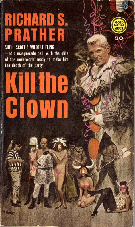 Kill The Clown 1962 Pulp Covers