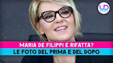 Maria De Filippi È Rifatta Le Foto Del Prima E Del Dopo Ud News