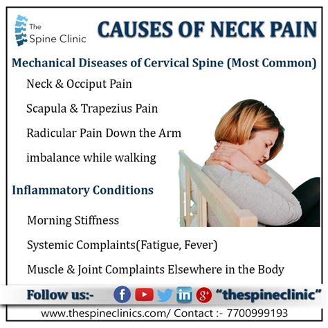 Causes Of Neck Pain Neck Pain Is One Of The Most Common By The