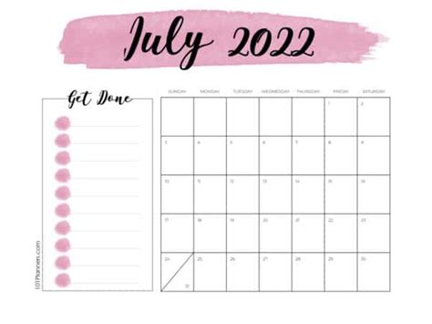 Free Printable July 2023 Calendar Customize Online