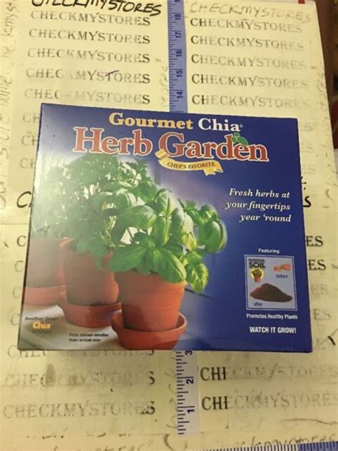 As Seen On Tv Chia Herb Garden Patch Home Kitchen Indoor