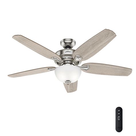 Fan light,these fans incorporate a super efficient dc motor that uses up to 3 times. Channing 54 in. LED Indoor Easy Install Brushed Nickel ...