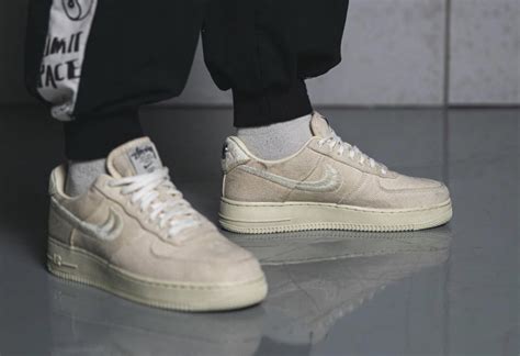 Stussy Nike Air Force 1 Low Cz9084 001 Cz9084 200 Release Date Sbd