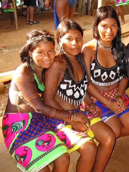 los indígenas emberá del parque nacional del río chagres style fashion