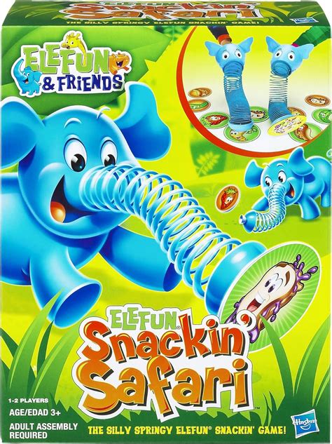 Elefun And Friends Elefun Snackin Safari Game Board Games Amazon Canada