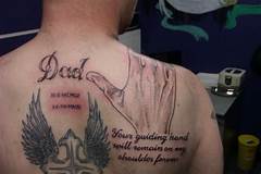 Dad Memorial Tattoos For Men