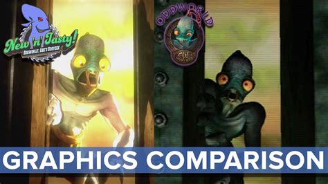 Oddworld New N Tasty Graphics Comparison Eurogamer Youtube