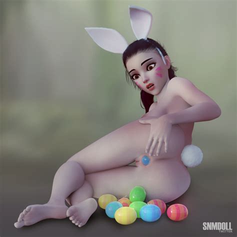 Rule 34 3d Anal Bunny Ears Bunny Girl Bunny Tail D Va Easter Egg Egg