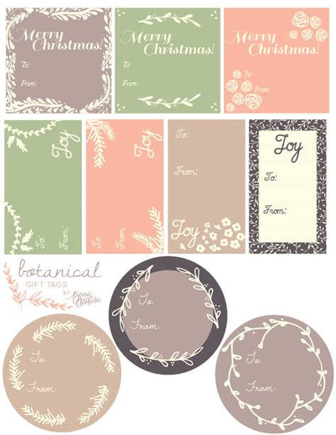 Printable Holiday Labels And Tags For Gifts Worldlabel Blog
