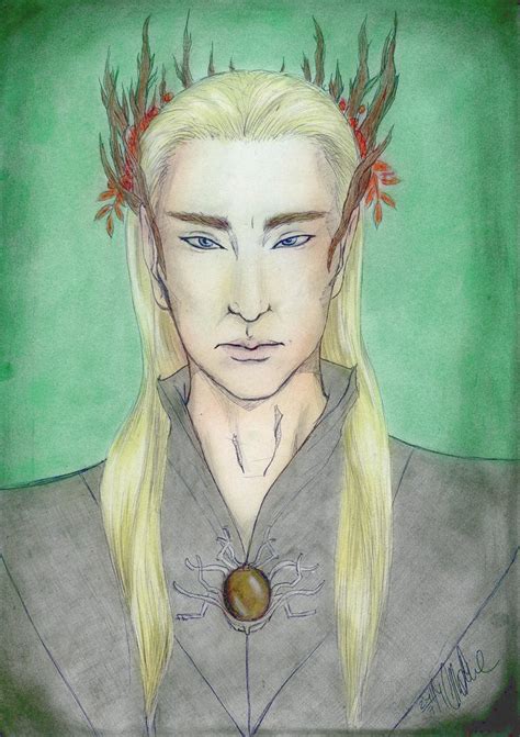 The Hobbit Thranduil The Portrait By Chalve On Deviantart