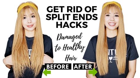 Tips On Trimming Split Ends 7 Hacks On How To Get Rid Of Them How To