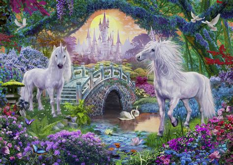 Magical Unicorn Kingdom Einzigartiges Poster Photowall
