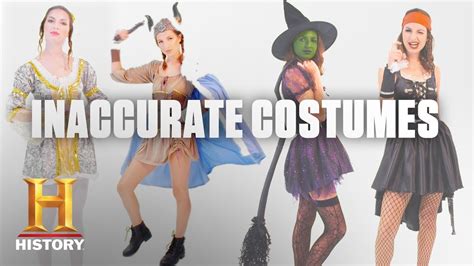 Historically Accurate Halloween Costumes History Youtube