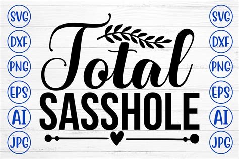 Total Sasshole Svg Gráfico Por Creativesvg · Creative Fabrica