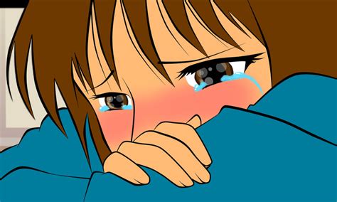 Anime Cry By Catearmstrongtd On Deviantart