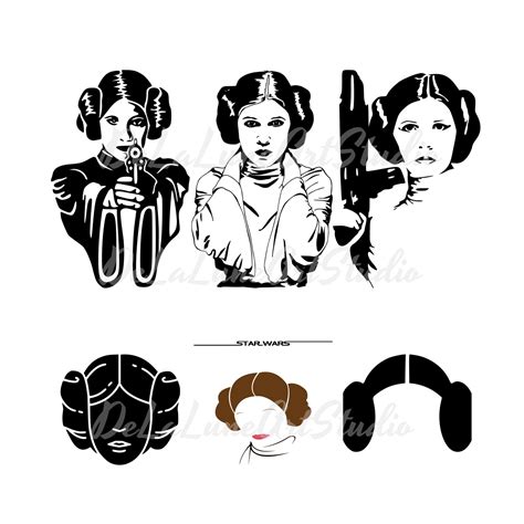 princess leia silhouette artist silhouettes celebrity silhouette famous people etsy